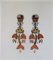 Ohrringe Ayala Bar Dame in  Metall-Legierung WB-HIP2032-POST